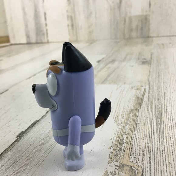 Bluey Figure SET Uncle Stripe Heeler Cousin Muffin Older Socks Lot 3 Family Blue - Picture 5 of 16